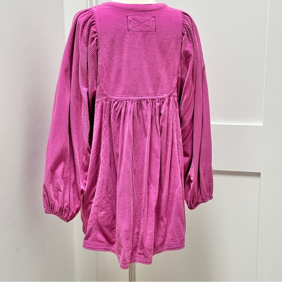 FREE PEOPLE Covered in Cord Tunic NWOT - Picture 9 of 12